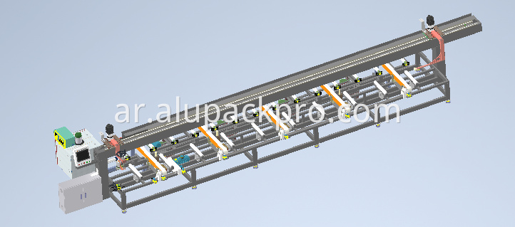 single aluminum bagging machine